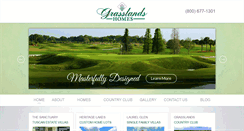 Desktop Screenshot of grasslandshomes.com